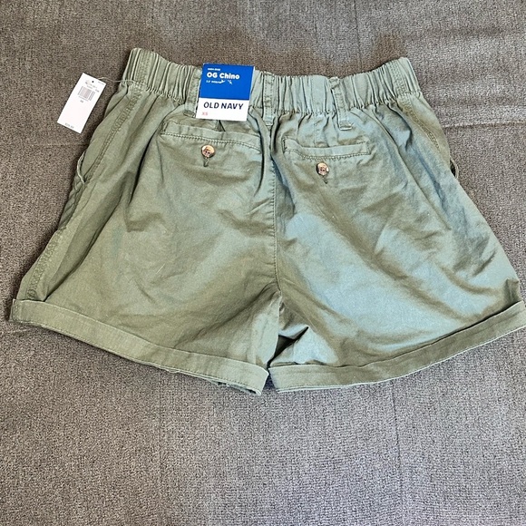 Women's Green Casual Shorts - Picture 4 of 4